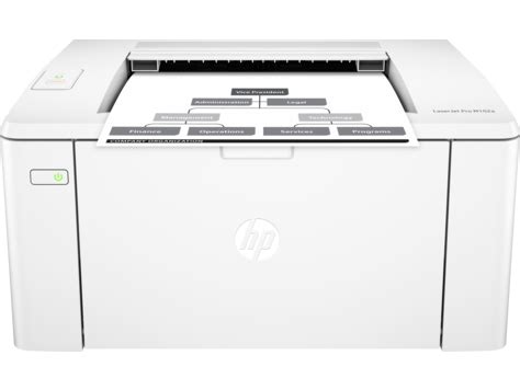 HP LaserJet Pro M102a Printer Setup .